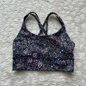 Lululemon flower energy bra